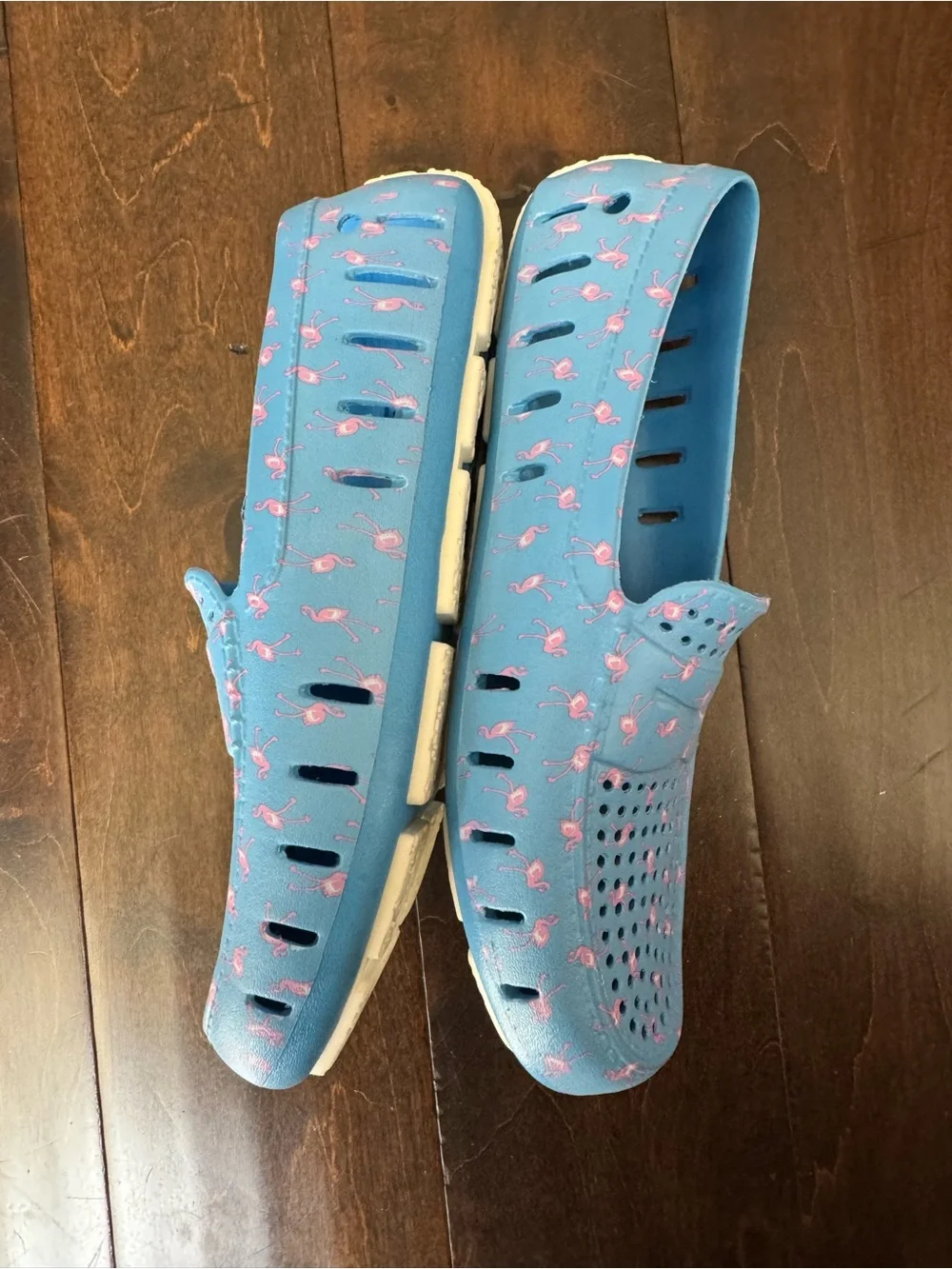 Floafers Country Club Driver - Blue/Pink Flamingo - Water Loafers - Men’s Size 9